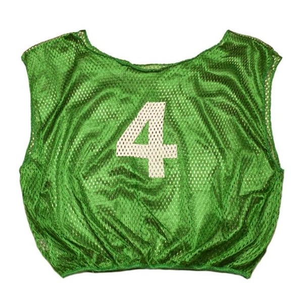 Champion Sports SVMWNGN Practice Numbered Adult Scrimmage Vest; Green SVMWNGN - main